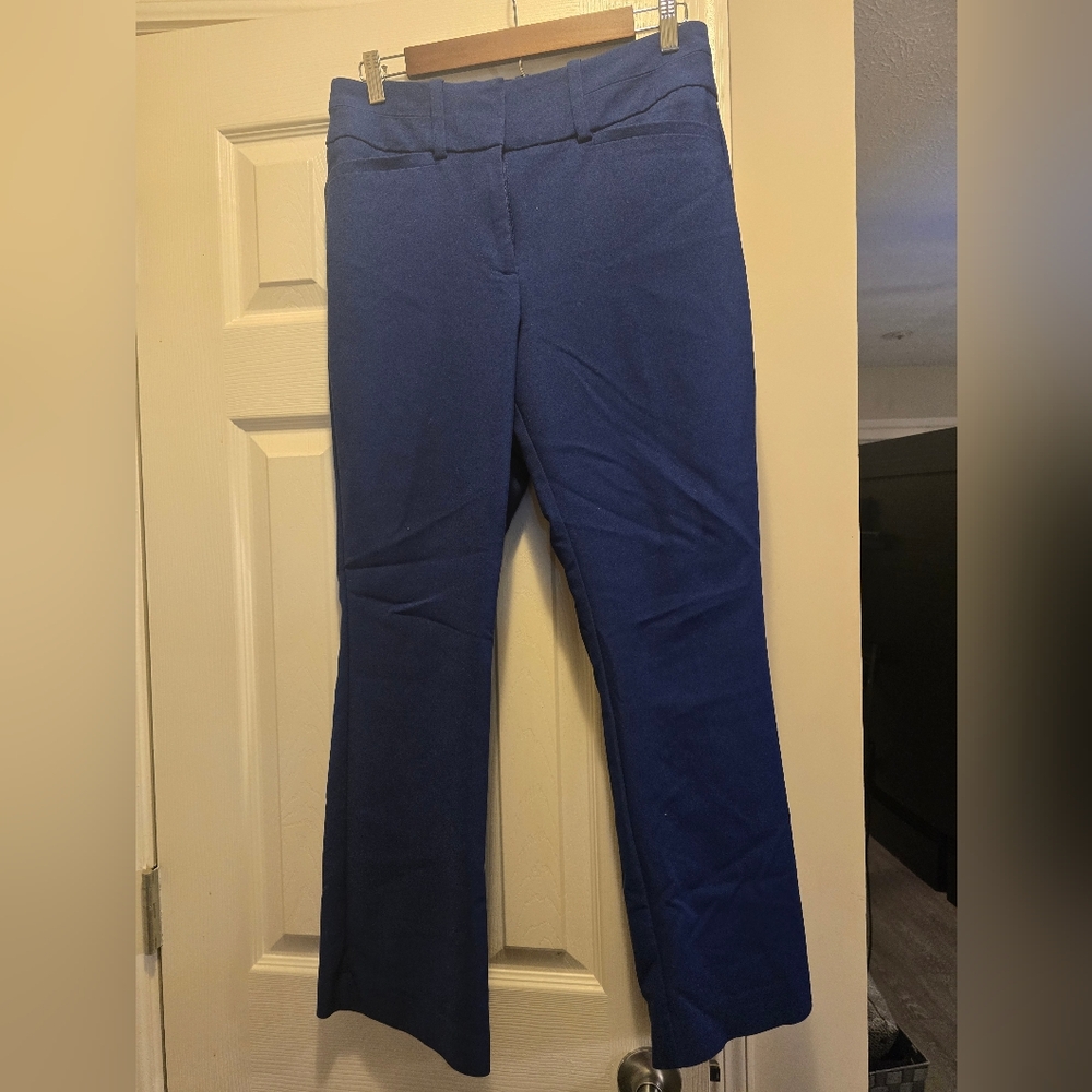 New York & Company Royal Blue Straight Leg Pants